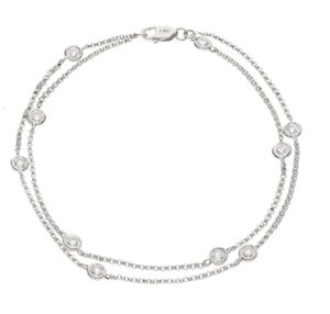 contemporary diamond bracelet