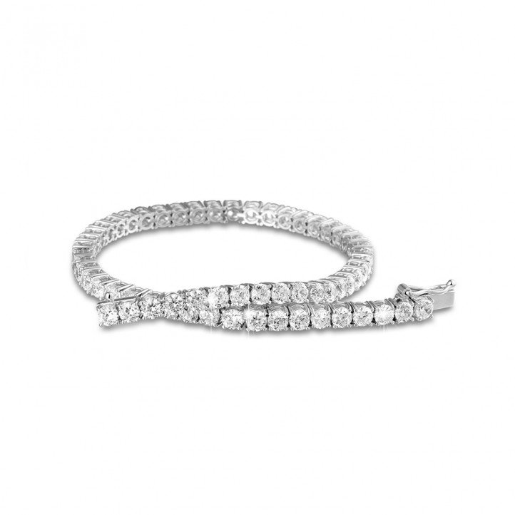 White Gold And 8.00ct Diamond Tennis Bracelet Available For Immediate Sale  At Sotheby's