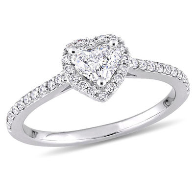 heart shape diamond ring