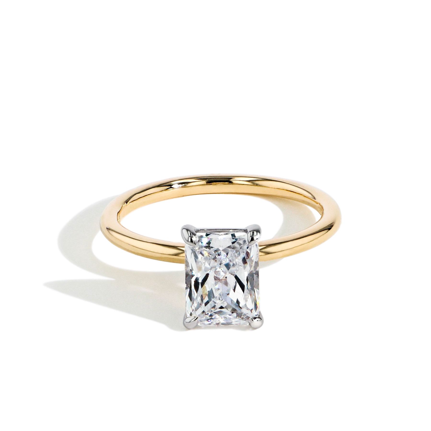 Radiant cut diamond ring London