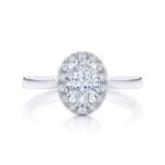oval diamond engagement ring London